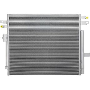 SCITOO 30091 Air Conditioning A/C Condenser Compatible for 2017-2020 for Chevrolet for Colorado 2.5L 3.6L 2017-2020 for GMC for Canyon 2.5L 2.8L 3.6L
