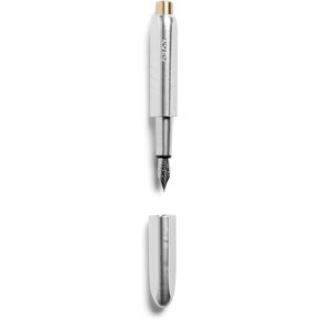 Kolo Tino Brass Fountain Pen, Refillable Ink