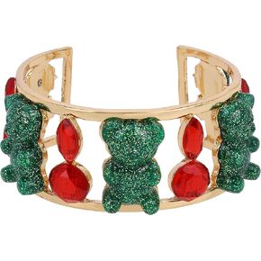 Betsey Johnson Christmas Cuff Bracelet
