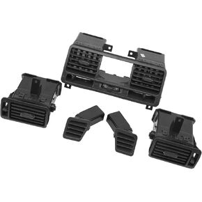 Left Right Air Outlet Vent Kit Dashboard Air Outlet Vent Kit MR308038 Central Left Right Instrument Panel AC Vent Grill Replacement for Mitsubishi Pajero Montero