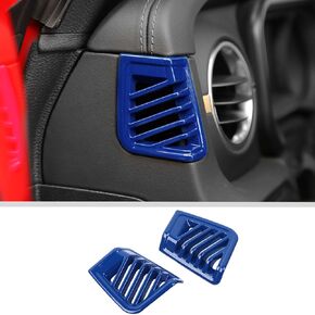 JWWY for Jeep JL Side Air Outlet Cover Trim Compatible with 2024 Jeep Wrangler JL JLU & Gladiator JT 4xe Interior Accessories,Carbon Fiber