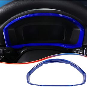 11th Gen Civic Dash Board Instrument Panel Dial Dashboard Trim Cover Frame Trim for Honda Civic 2022 2023 2024 2025 - ABS Blue Sport Interior Accessories
