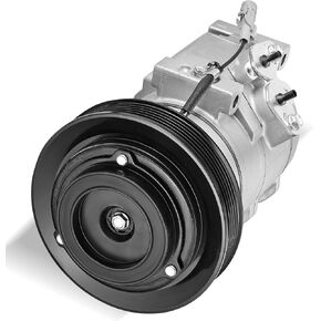 Air Conditioner with Clutch CO 27000C Compatible with 2003 2004 2005 2006 2007 2008 Toyota Corolla Matrix 1.8L 03 04 05 06 07 08