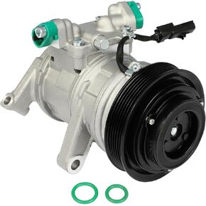 cciyu AC Compressor 1999-2004 Fit for Jeep for Grand for Cherokee 4.7L AC Compressor for Car