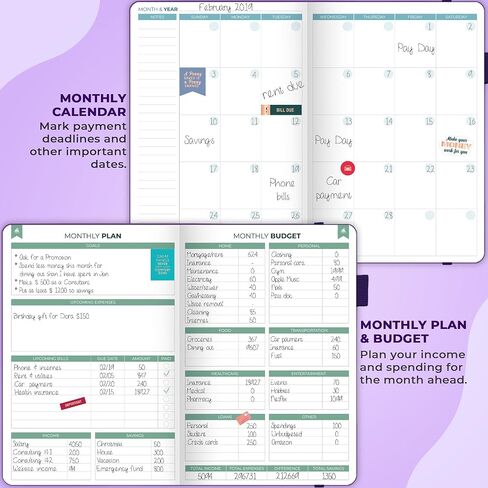 Clever Fox Budget Book 2.0 – Simple Budgeting Planner for Beginners – Financial Notebook with Money Spending, Debt & Bill Tracker (Hot Pink) in Kuwait