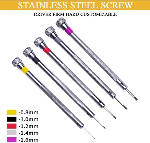 Watch Repair Kit, Professional Watch Band Link Removal Tool, Watch Battery Replacement Tools, Spring Bar Tool Set with Zipper Bag in Kuwait