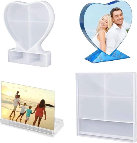 2 Pack Photo Frame Resin Mold for Home Decoration,DIY Crafts in Saudi Arabia