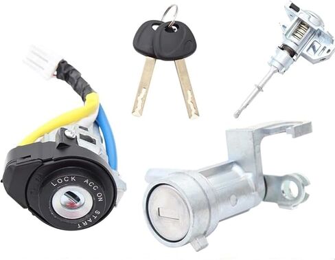 اسطوانة قفل باب الإشعال مع مجموعة مفاتيح مناسبة لكيا أوبتيما 2016 2017 2018 2019 2020, 81991-35240 in Kuwait