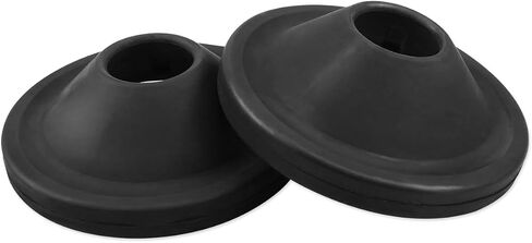 Front Upper Coil Spring Isolators Compatible with Jeep Wrangler JK JKU 2007-2018, Front Coil Spring Insulators, Stock Height, 2PCS in Saudi Arabia