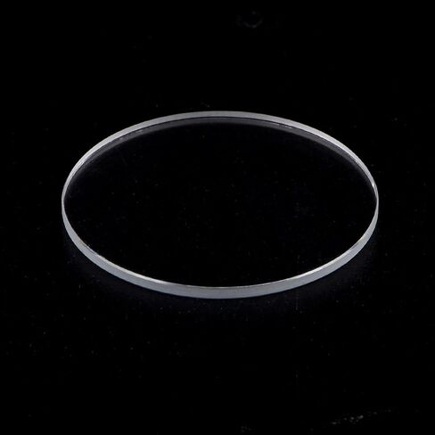 HARFINGTON Watch Clear Crystal Lens Glass 29.5mm Dia. 1.5mm Thick Round Flat Mineral High Transmittance Watch Glass Replacement Part for Watchmaker Repair in Saudi Arabia