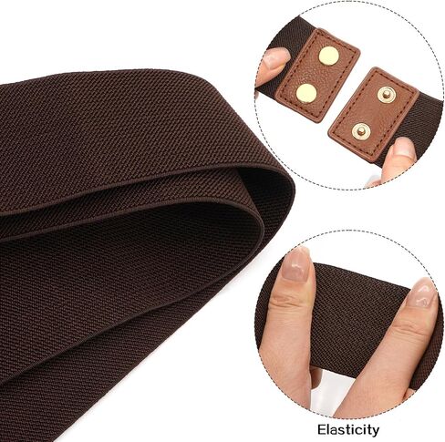 LIMHOO Women's Wide Elastic Waist Belt Fashion Stretchy belt Waistband for Dresses in Saudi Arabia