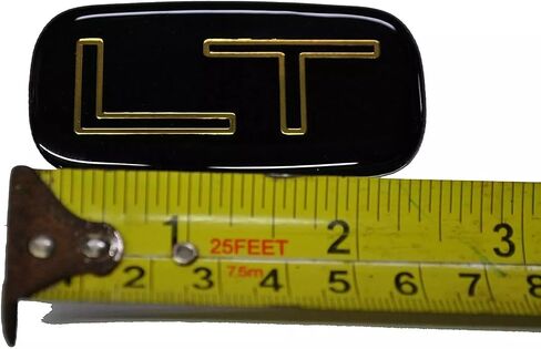 Pair Set LT Cab Emblem Badge Logo Replacement for 99-07 Roof Pillar Sticker 15036136 (Gold) in Saudi Arabia