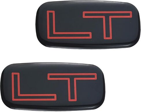 Pair Set LT Cab Emblem Badge Logo Replacement for 99-07 Roof Pillar Sticker 15036136 (Gold) in Saudi Arabia