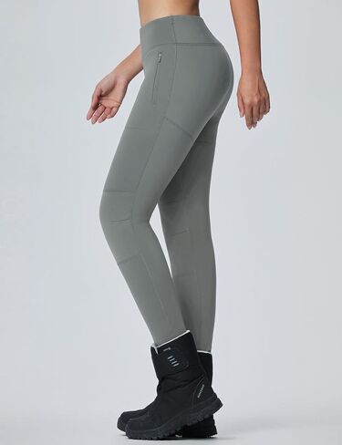 BALEAF Women's Snow Pants Winter Thick Insulated Waterproof Fleece Lined Leggings Ski Hiking Outdoor Cold Weather Gear in Saudi Arabia