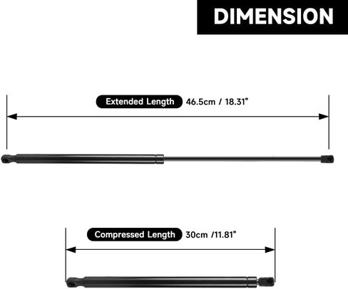 Front Hood Lift Supports Struts Gas Shock Spring - Compatible for Toyota Tundra 2007-2013 for Toyota Sequoia 2008-2014 - Replace Part SG229026B Set of 2 in Saudi Arabia