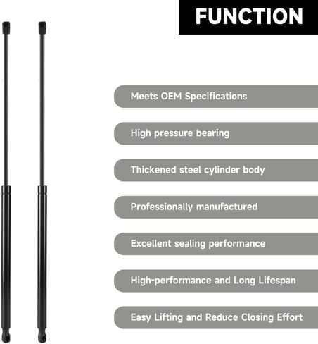 Front Hood Lift Supports Struts Gas Shock Spring - Compatible for Toyota Tundra 2007-2013 for Toyota Sequoia 2008-2014 - Replace Part SG229026B Set of 2 in Saudi Arabia