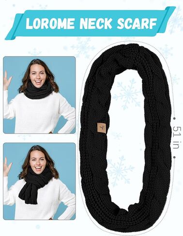 15PCS Womens Winter Gloves Earmuffs Scarf Winter Hats, Touch Screen Gloves Women Plush Ear Warmer Knit Scarf Hat Set Adults in Saudi Arabia