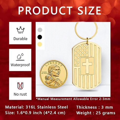 DuoDiner Keychains Gifts for Men Dad Son Brother Boyfriend Husband Grandpa Grandson,Mens Keychain Christmas Gifts in Kuwait