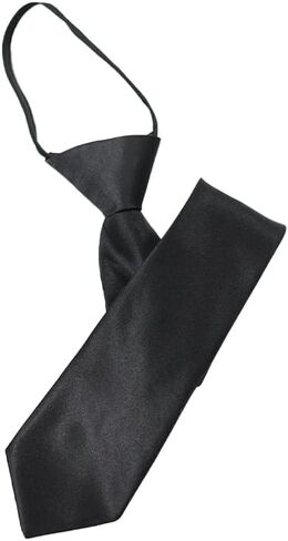 Vintava PreTied Men's Necktie Press Adjustable Ties Solid Color Skinny Neck Tie for Men and Women, Ties For Men in Saudi Arabia