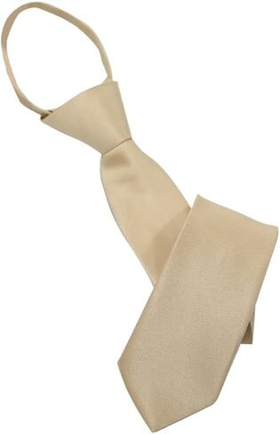 Vintava PreTied Men's Necktie Press Adjustable Ties Solid Color Skinny Neck Tie for Men and Women, Ties For Men in Saudi Arabia