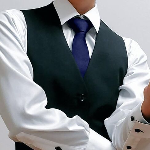 Vintava PreTied Men's Necktie Press Adjustable Ties Solid Color Skinny Neck Tie for Men and Women, Ties For Men in Saudi Arabia