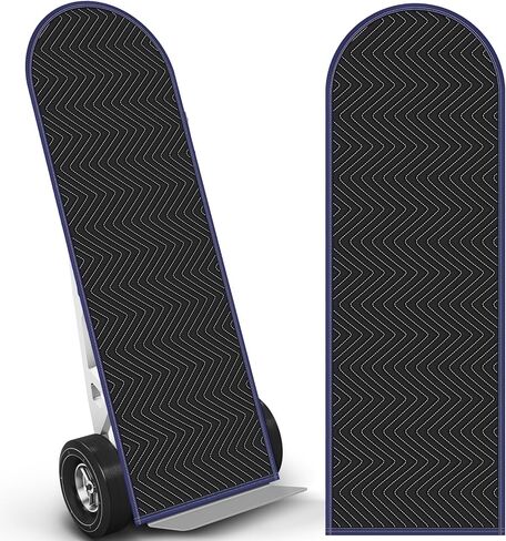 Blosssound 2 Pieces Quilted Hand Truck Cover 50" x 16" Rounded Top Appliance Dolly Cover Appliance Dolly Parts Woven Cotton/Polyester Hand Truck Pad Quilted Furniture Pad in Saudi Arabia