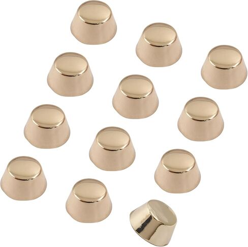 Hitefu 12 Pack 5/16" Height Spikes and Studs 8mm Handbag Feet Screwback Studs Nailheads for Luggage Bags Shoes DIY Purse Handbag Craft, Ancient Bronze Cone Studs Rivet Bullet Spikes in Saudi Arabia