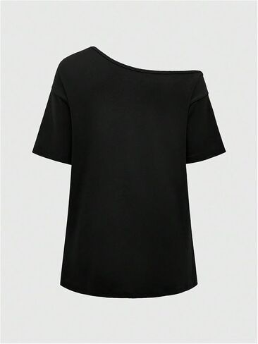 SOLY HUX Women's Off The Shoulder Tops Graphic Tees Y2k Vintage Gothic Oversized T Shirts Streetwear in Saudi Arabia