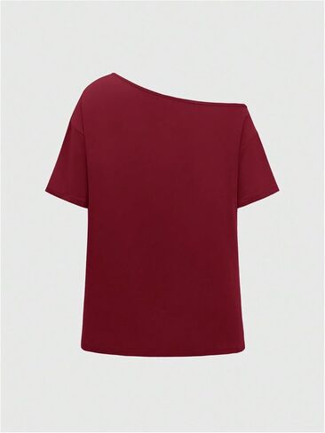 SOLY HUX Women's Off The Shoulder Tops Graphic Tees Y2k Vintage Gothic Oversized T Shirts Streetwear in Saudi Arabia