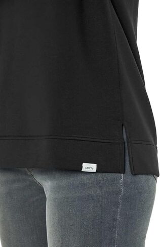 Orvis Women's V-Neck Dropped Shoulders Sweatshirt in Kuwait