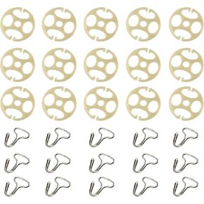 24Pcs Car Seat Cover Plum-Shaped Plastic Chuck, 24Pcs Metal Hook, Car Seat Cover Fasteners, Metal Hook for Reinforce Car Seat Cushions, Black