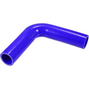 X AUTOHAUX 35mm 1.38" ID 90 Degree Elbow Silicone Reducer Hose Pipe Bend Turbo Water Intercooler Blue