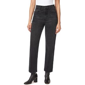 kensie Jeans for Women The Emilia High Rise Slim Straight 28-Inch Inseam, Sizes 0-12