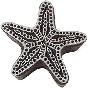 Blockwallah Block Stamp, Starfish