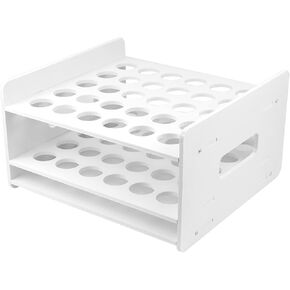 Tube Display Rack 30-Hole Craft Scissor Holder Art Craft Supplies Organizer Multi-Function Shear Holder for Children Desk Organizers School Home Classrooms