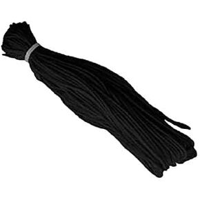 Nazariya Pure Cotton Black Thread for Baby Girl Boys Kids Adults (10 Meters)