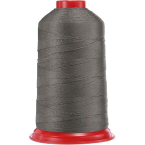 uxcell 1400 Yards Bonded Nylon Sewing Thread Size 420D/3 Sewing-Heavy Duty Nylon Upholstery Thread Outdoor Thread for Leather Jeans and Weaving Craft Machine DIY Chocolate Brown