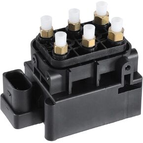 A-Premium Air Suspension Control Solenoid Valve Block Compatible with Audi A6 Quattro A7 Quattro 2012-2018, A7 2016-2018, A8 2015-2016, A8 Quattro RS7 S6 S7 S8, Replace# 4H0616013A, 4H0616013B