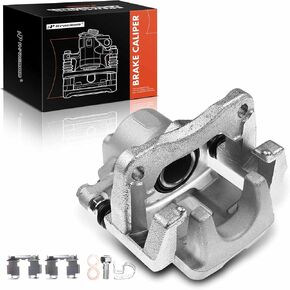 A-Premium Disc Brake Caliper Assembly with Bracket Compatible with Select Toyota Models - RAV4 2006 2007 2008 2009 2010 2011 2012 - Rear Left Driver Side