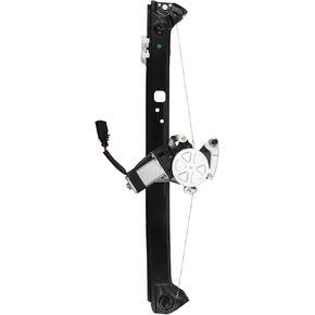 NPAUTO Front Driver Side Power Window Regulator with Motor Replacement for BMW X5 E53 Sport Utility 2000 2001 2002 2003 2004 2005 2006, Left, 741-488