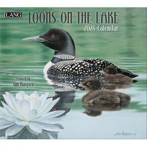 LANG Loons On The Lake 2025 Wall Calendar (25991001925)