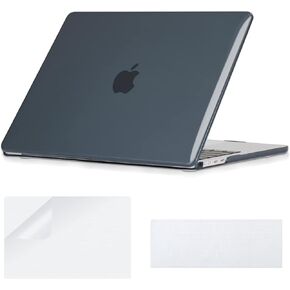 COATIT for MacBook Air 13.6 inch Case 2024 M3 A3113 2022 Release A2681 M2 Chip, for Plastic Hard Shell Protective MacBook Air 13 inch M2 M3 Case&Keyboard Cover&Screen Protector, Crystal Clear
