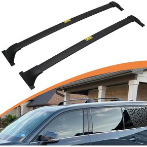 Heavy Duty Roof Rack Cross Bars 260lbs for 2024 2025 Toyota Grand Highlander Aluminum CrossBars Replacement for Cargo Carrier Kayak Bike Snowboard Carrier Canoe Accessories