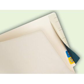 tabbies Top Tab Accessories (TAB55990), Manila 8"x2-1/2"
