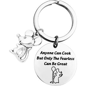 ENSIANTH Movie Inspired Chef Gift Baking Gift Anyone Can Cook But Only The Fearless Can Be Great
