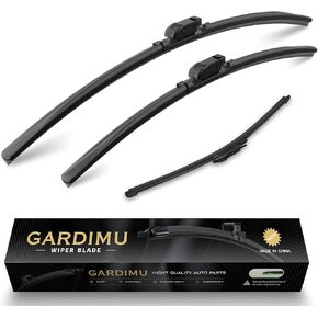 Front and Rear Windshield Wiper Blades, 3 Pcs Front and Back Windshield Wipers Blades Replacement for Range Rover Velar 2017-2024, Car Window Wiper Blades from 2017 to 2024.
