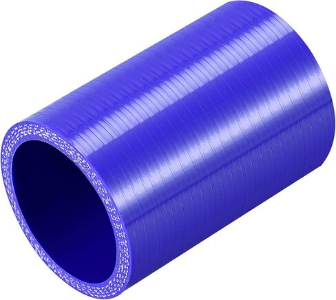 X AUTOHAUX 48mm 1.89" ID Universal Car Straight Silicone Coupler Pipe Replacement 76mm Blue in Saudi Arabia