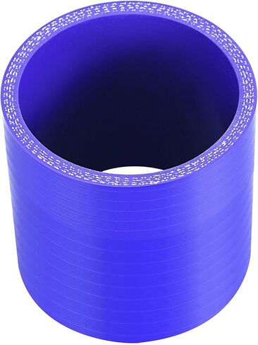 X AUTOHAUX 48mm 1.89" ID Universal Car Straight Silicone Coupler Pipe Replacement 76mm Blue in Saudi Arabia