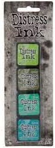 Tim Holtz Ranger Mini Distress Ink Pad Kit, Greens in Saudi Arabia