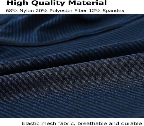 ZONBAILON Mens Underwear Stripe Moisture-Wicking Boxer Briefs in Kuwait